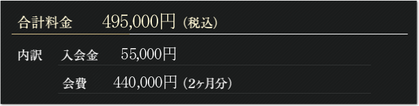 料金表